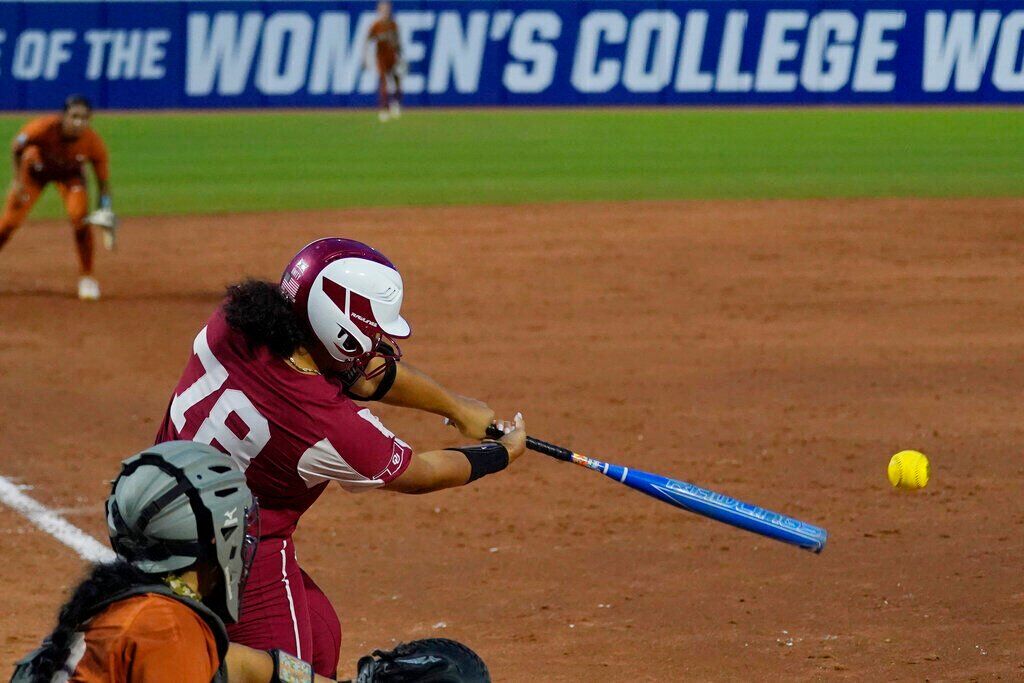 WCWS Oklahoma Texas Softball